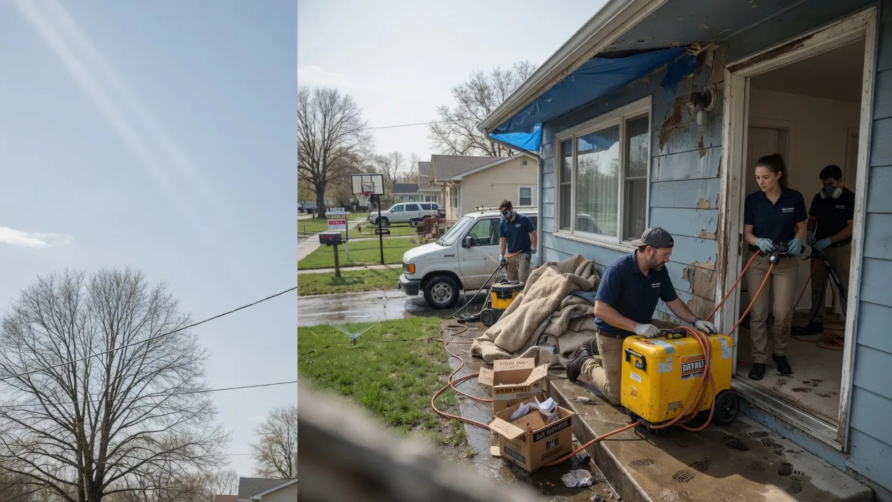Basement Flood Cleanup in Silsbee, TX near me